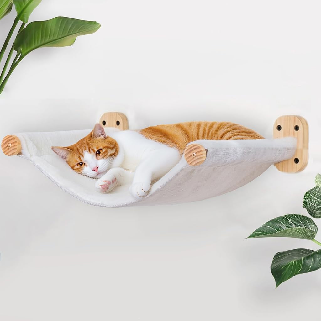cat-wall-hammock-dual-sided-cat-wall-bed-with-canvas-plush-fabric-for-all-seasons-wall-mounted-shelf-for-large-cats-modern-perches-for-lounging-napping