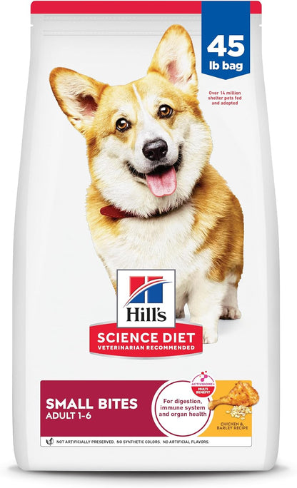 Hill'S Science Diet Adult 1-6 Small Bites Dry Dog Food | #1 Veterinarian Recommended, Chicken & Barley, 5 Lb. Bag17