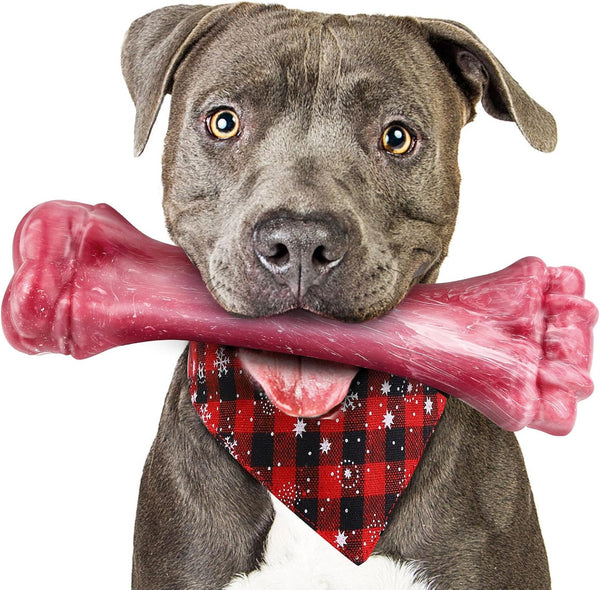Dog Toys for Aggressive Chewers, Indestructible Bones Toy for Aggressive Chewers, Tough Puppy Chew Toy for Heavy Duty Dogs, Big Dog Teething Toys with Durable Nylon for Large/Medium Breed Puppies9