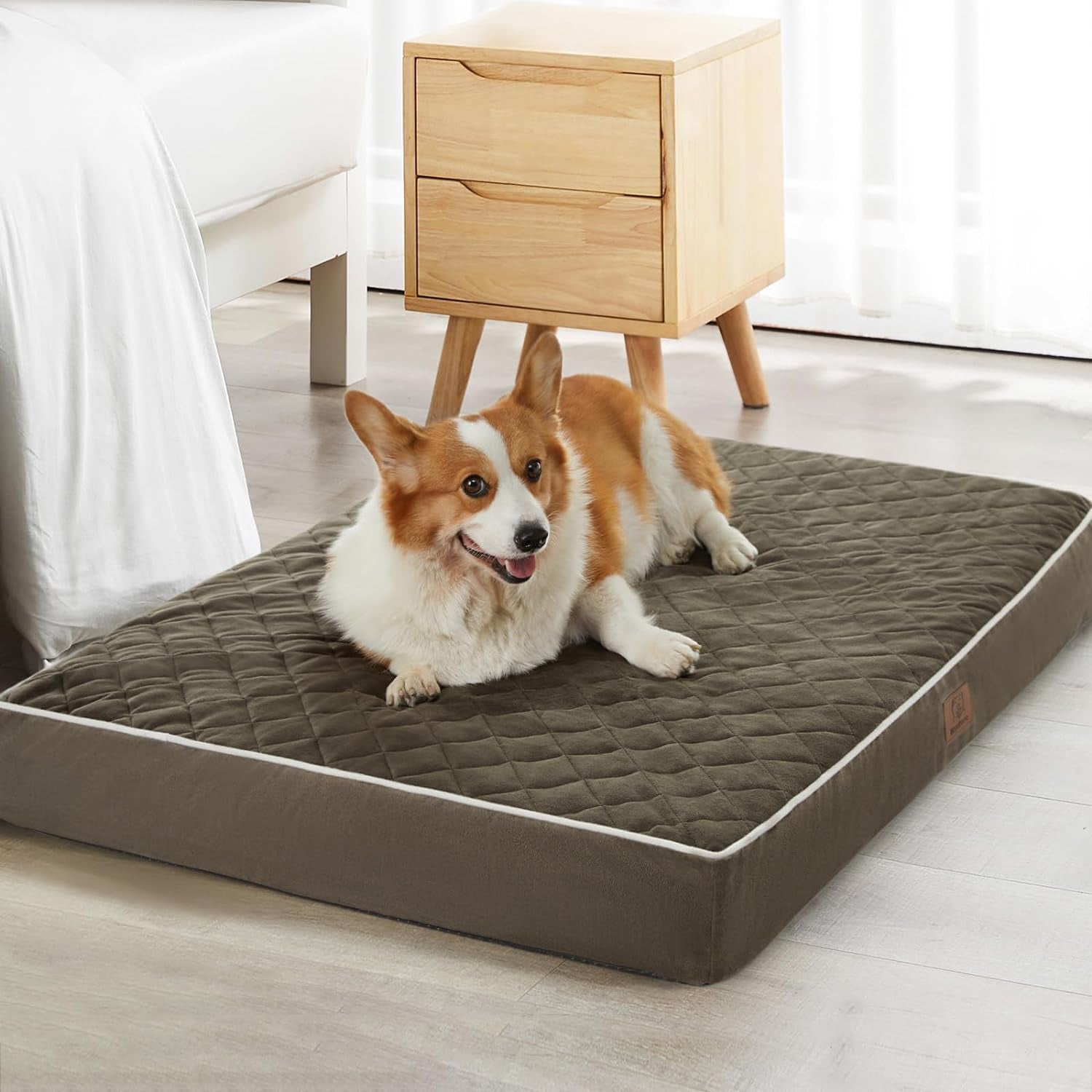wnpethome-orthopedic-waterproof-extra-large-senior-dogs-bed-for-comfy-sleeping-with-removable-washable-cover-multi-needle-quilting-xl-crate-bed-for-large-sized-dog-relax-light-grey