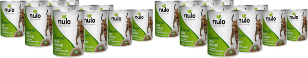Nulo Turkey & Chicken Recipe Pate Wet Canned Cat Food, 12.5 Ounce (Pack of 12)13