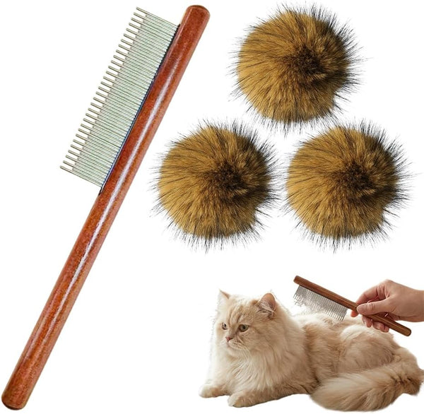 Cat Toy Faux Rabbit Fur Ball,2026 New Soft Rabbit Fur Catnip Balls,Fluffy Catnip Toy for Indoor Cats,Washable & Fun to Chase for Exercise and Bonding (Ball/3Pcs)8