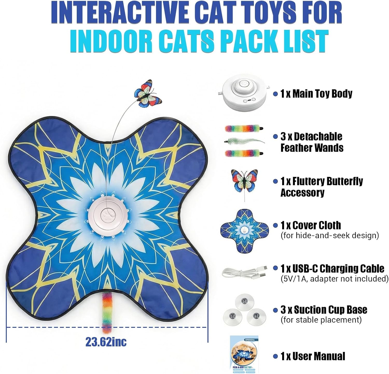 interactive-cat-toy-for-indoor-cats-touch-activated-automatic-electronic-cat-toy-with-sound-on-off-dual-wands-non-slip-suction-cups-rechargeable-hide-and-seek-cat-play-mat-for-bored-adult-kittens