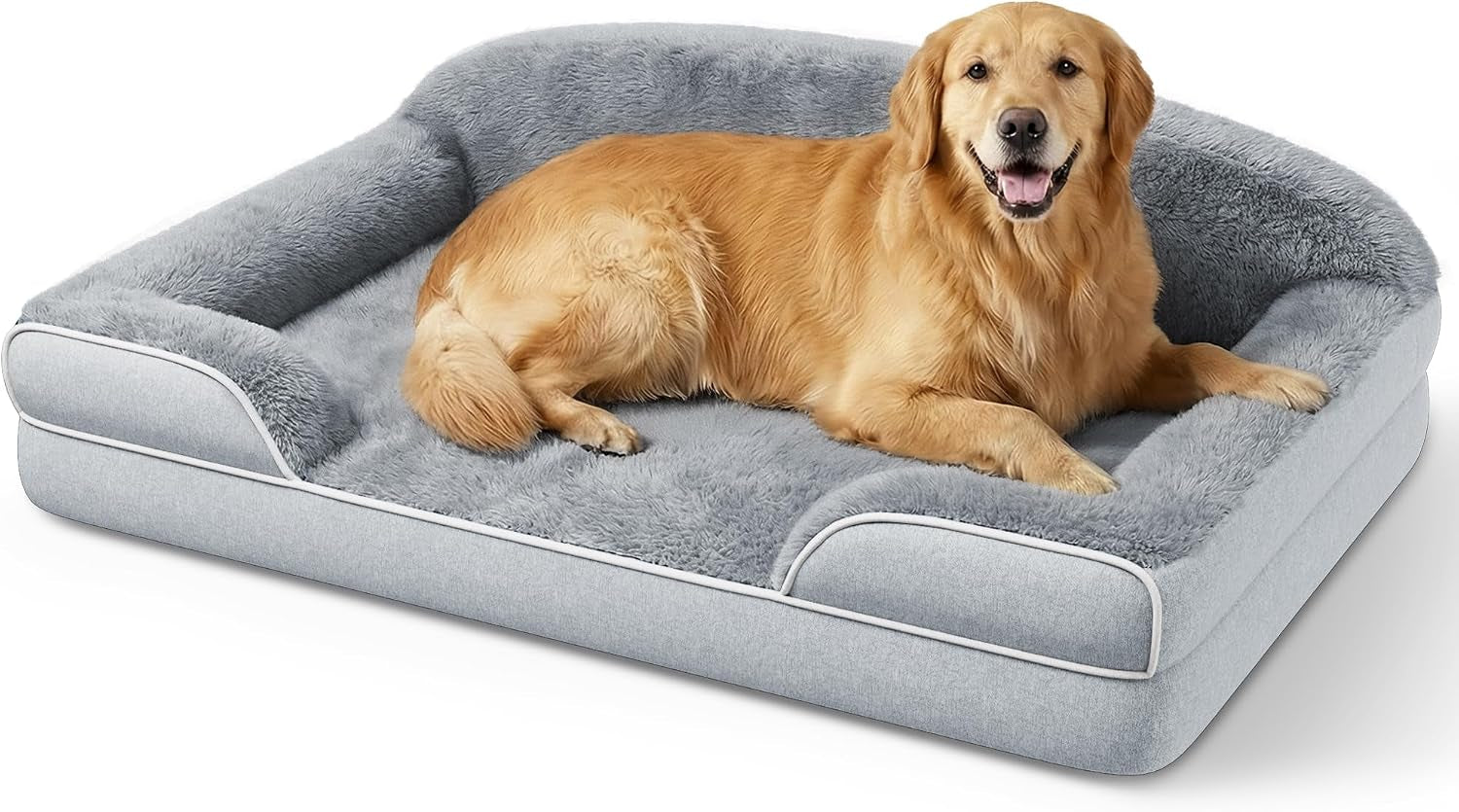 orthopedic-dog-bed-for-extra-large-dogs-45x30-xl-dog-couch-bed-egg-crate-foam-for-pressure-relief-cozy-bolster-sofa-design-waterproof-removable-washable-cover-non-slip-bottom-light-grey