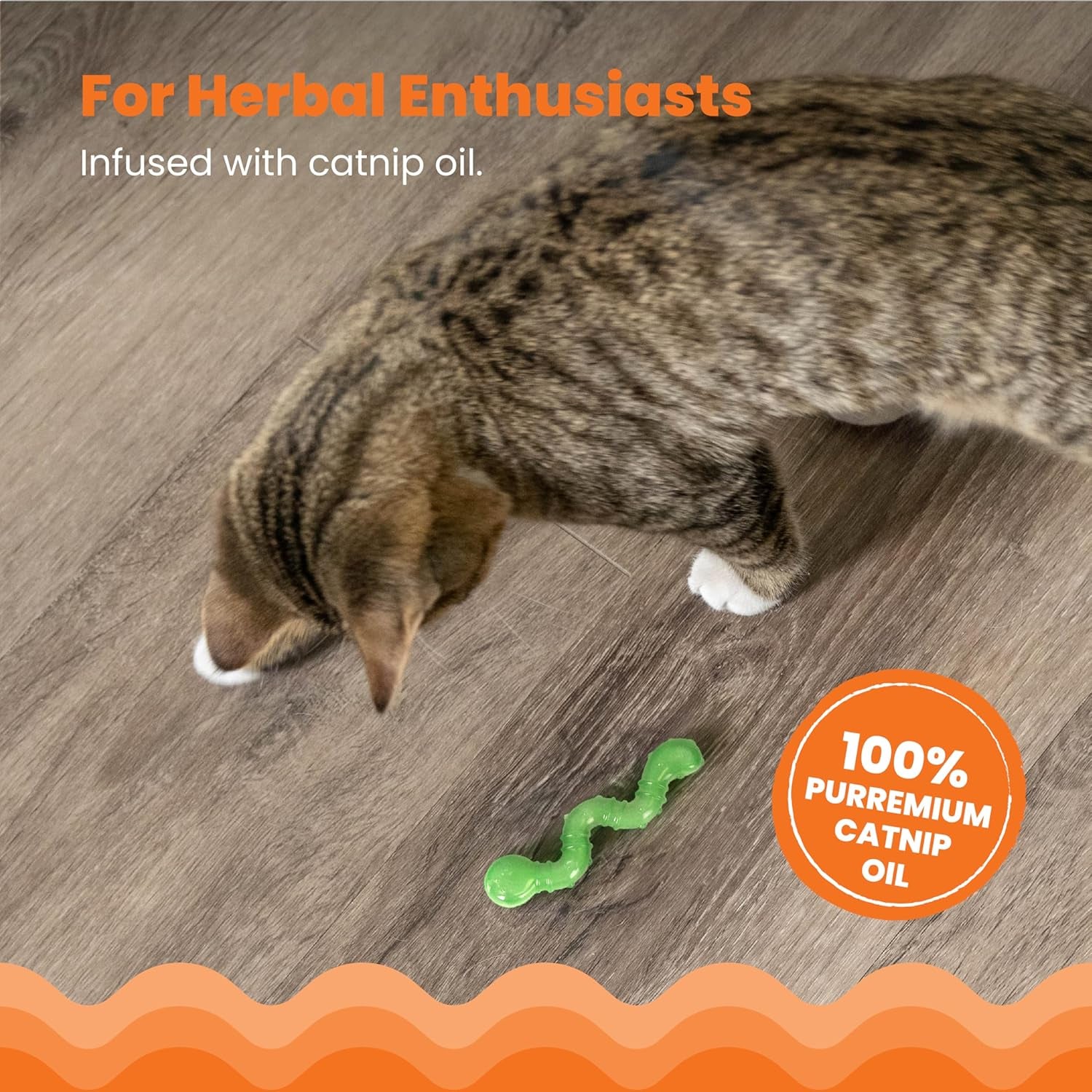 petstages-orkakat-wiggle-worm-dental-catnip-cat-chew-toy