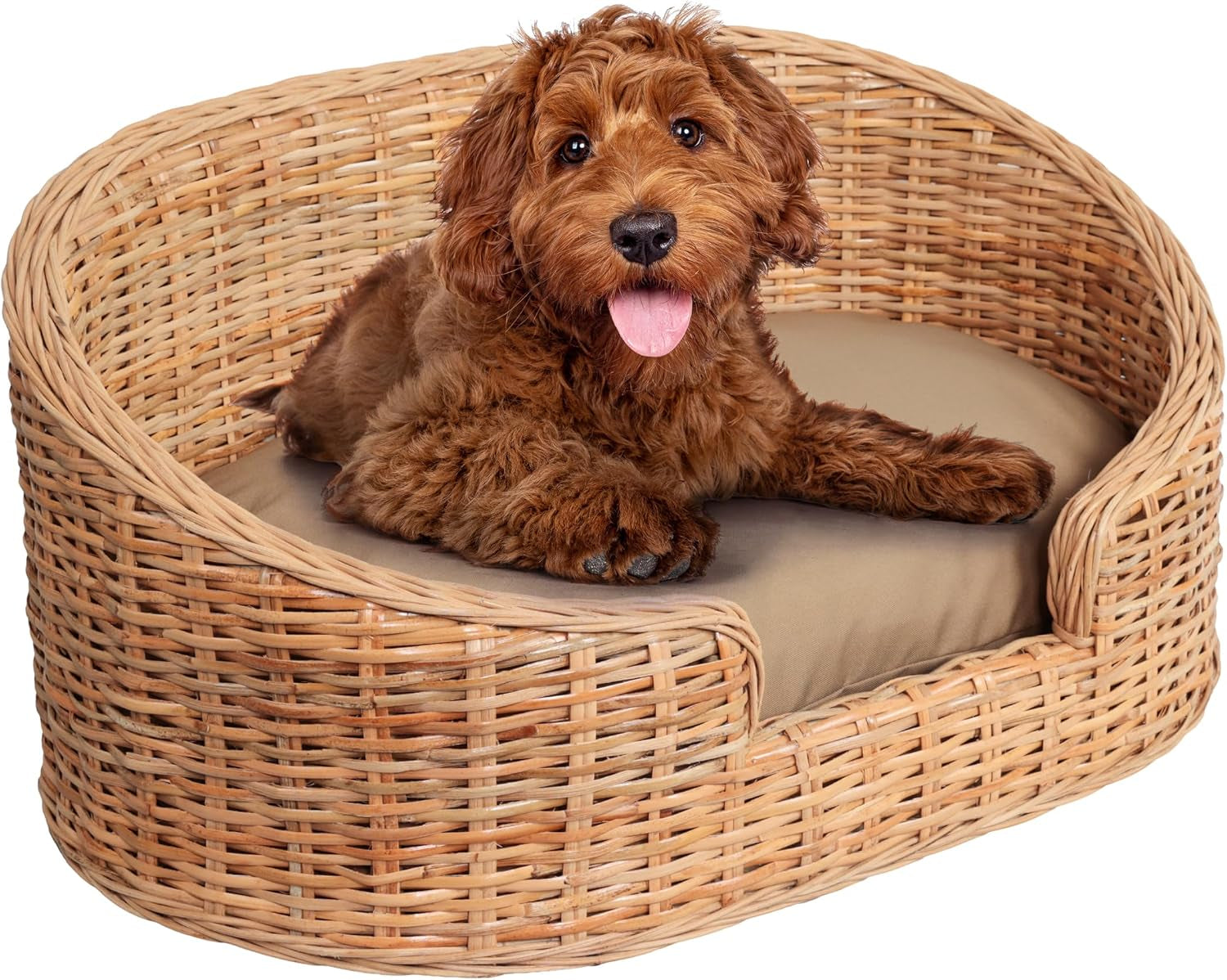 dbd1001a-curvy-33-x-21-25-classic-handwoven-rattan-dog-bed-with-machine-washable-cushion-kubu-gray