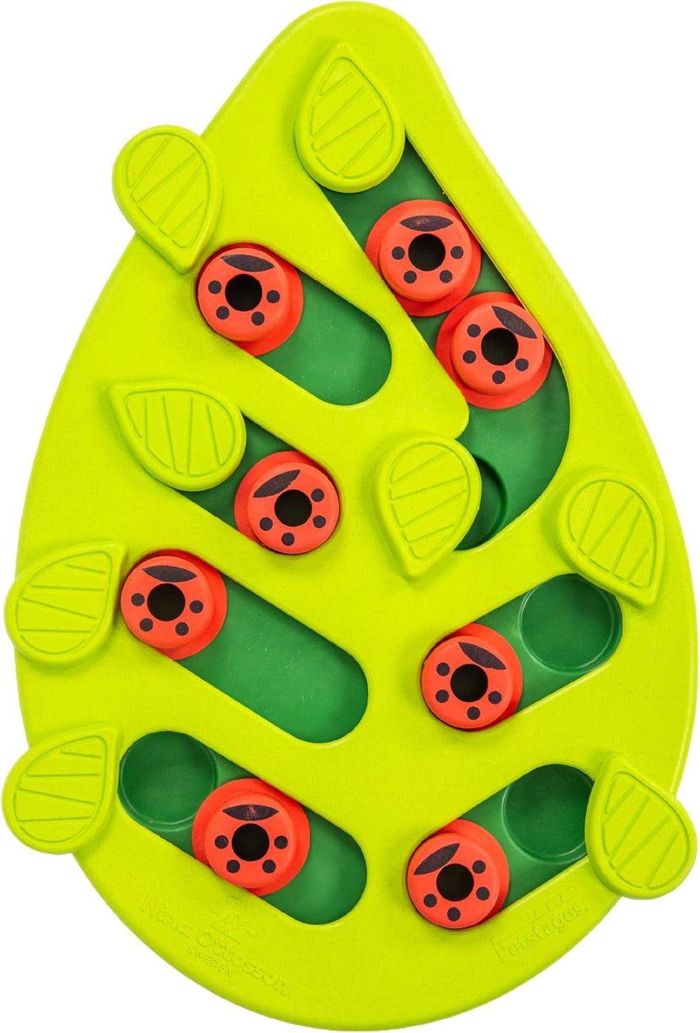 catstages-nina-ottosson-buggin-out-puzzle-play-cat-puzzle-feeder-interactive-treat-game-for-indoor-cats-level-2-slow-feeder-enrichment-toy-13-9-x-11-5