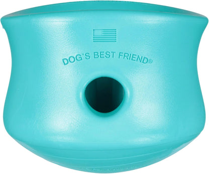 WEST PAW Zogoflex Toppl Interactive Treat Dispensing Puzzle Dog Toy for Mental Stimulation & Enrichment-Holds Kibble & Treats-Lickable, Freezable & Dishwasher Safe-Made in Usa-Large-Aqua Blue18