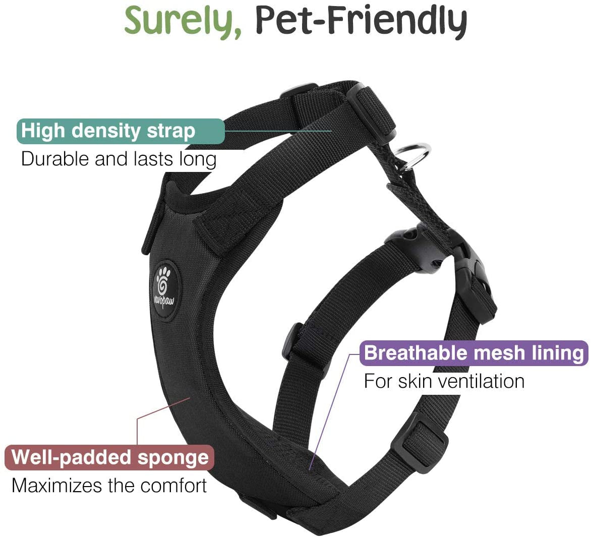 vavopaw-dog-seat-belt-vest-harness-for-car-2-in-1-seatbelt-buckle-soft-breathable-mesh-adjustable-buckle-nylon-heavy-duty-pet-safety-seat-belts-for-small-medium-large-pets-black-l