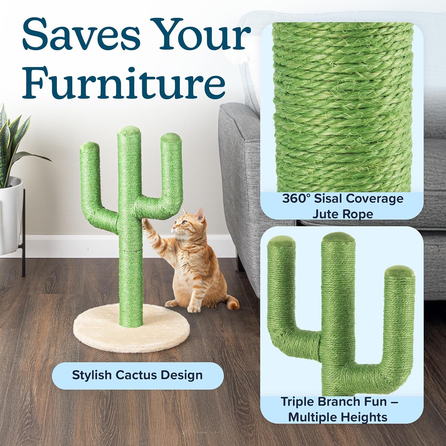 24-tall-cat-scratching-post-vertical-cactus-scratch-post-for-indoor-cats-360-degree-jute-rope-covered-kitten-scratcher-with-3-branches-and-sturdy-base-by-petmaker-green