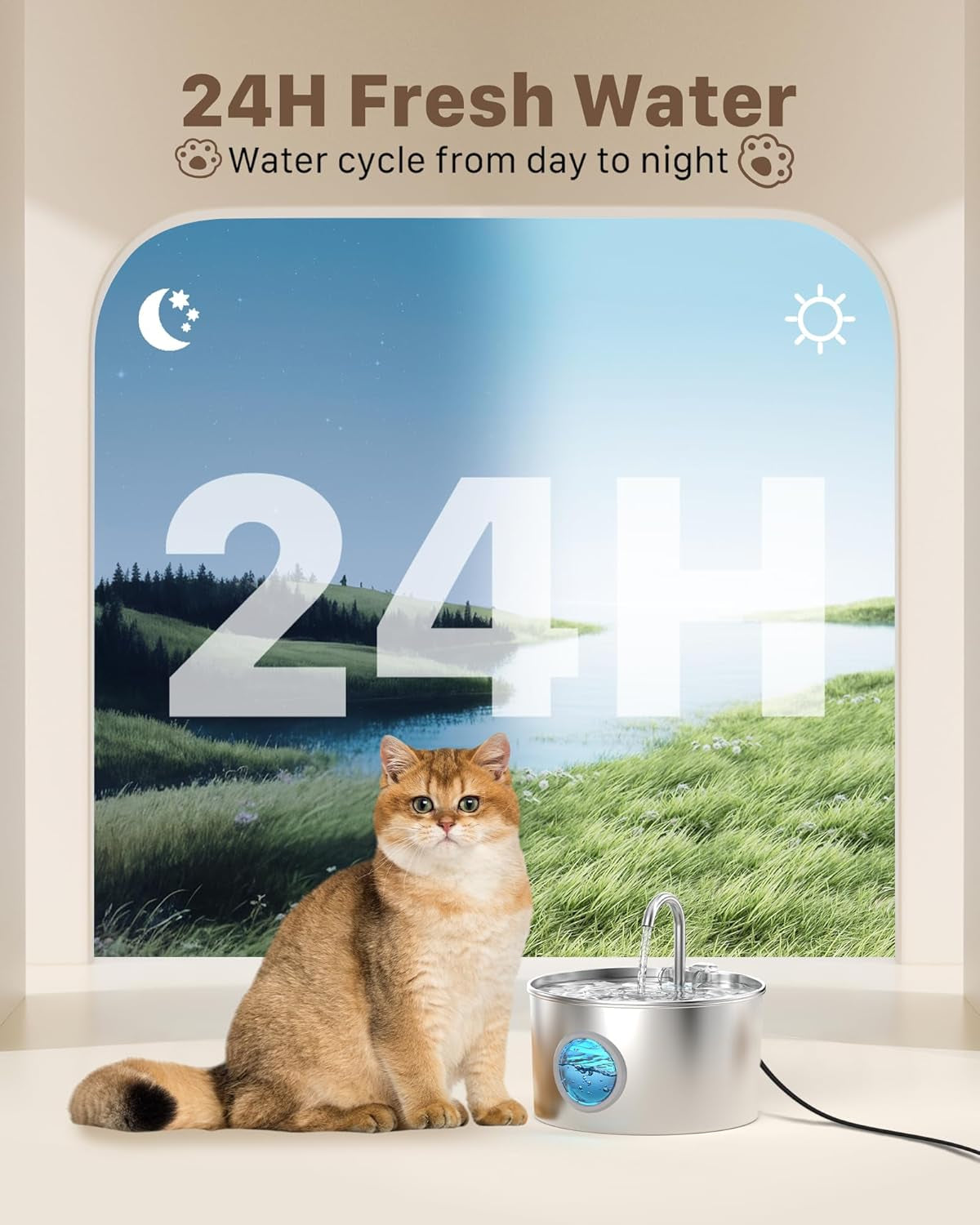 cat-water-fountain-stainless-steel-74oz-2-2l-cat-fountain-for-drinking-pet-water-fountain-for-cats-inside-quiet-cats-water-bowl-dispenser-kitty-drinking-fountains-for-pets-small-animals