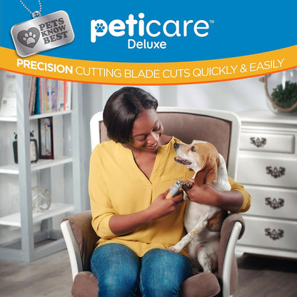 Peticare Illuminated Dog & Cat Nail Clipper with LED Light & 5X Magnification for Safe, Precise Trimming | Pet Nail Cutter for Small & Large Breeds | Easy-To-Use Grooming Tool for Pets6