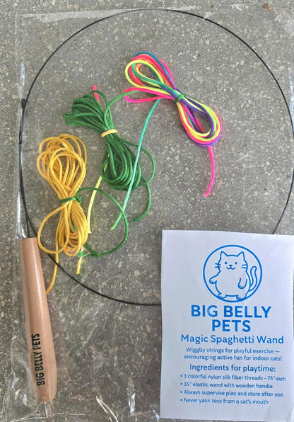 Cat Wand Toy for Indoor Cats, 105” Extra Long Magical Cat Teaser Wand, Interactive Cat Toy with Durable Nylon String, Elastic Wand for Exercise & Enrichment, Kittens to Senior Cats8