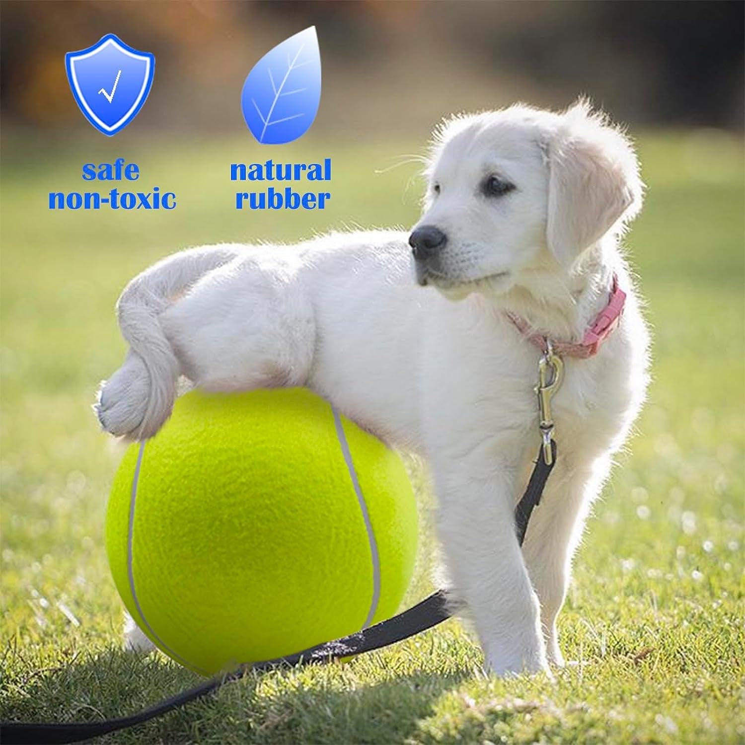 banfeng-dog-tennis-ball-9-5-giant-sport-gift-toy-herding-ball-for-dogs-puppy-birthday-gift-interactive-toy-outdoor-pet-toys-to-keep-them-busy-big-tennis-ball-for-small-medium-large-dog