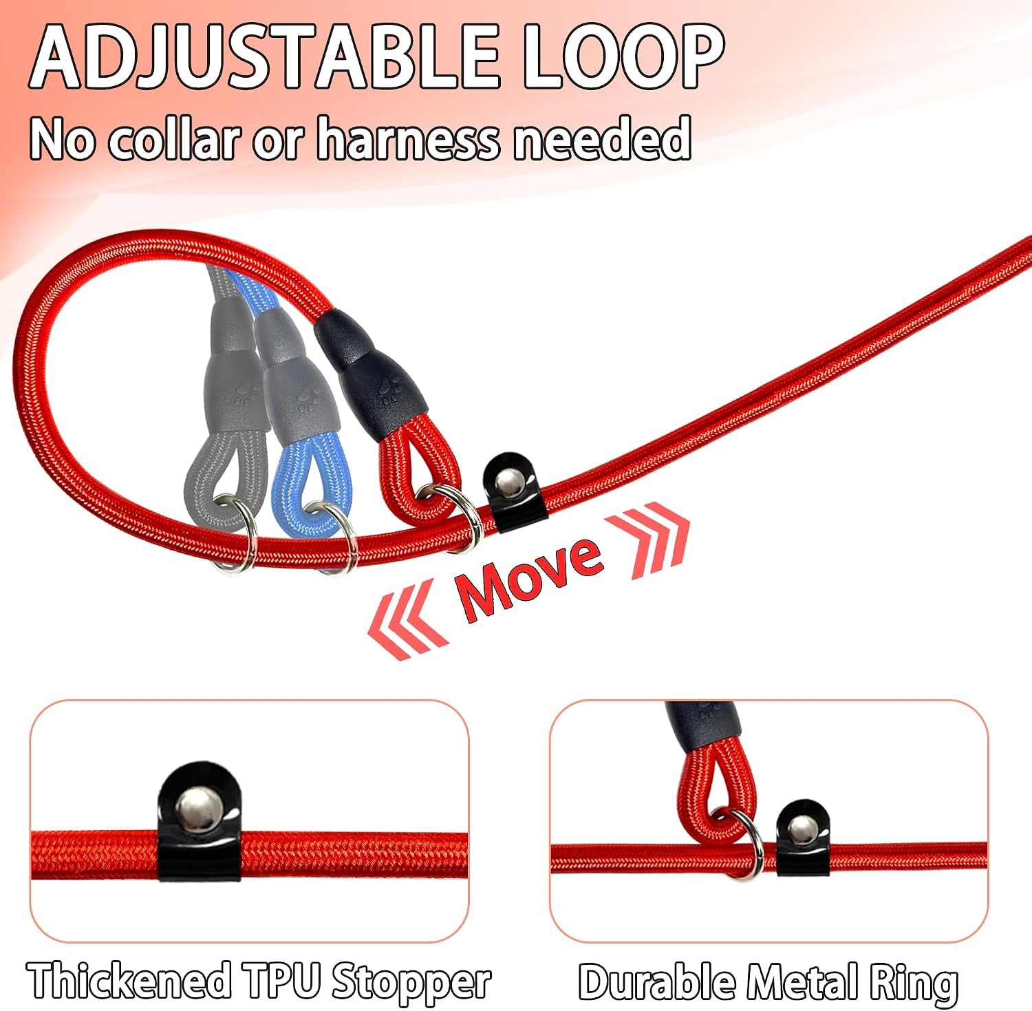 fovrlzse-upgraded-dog-slip-lead-3-pack-adjustable-nylon-lead-for-dogs-red-black-blue-training-aid-eco-friendly-cotton-lining-integrated-plastic-buckle