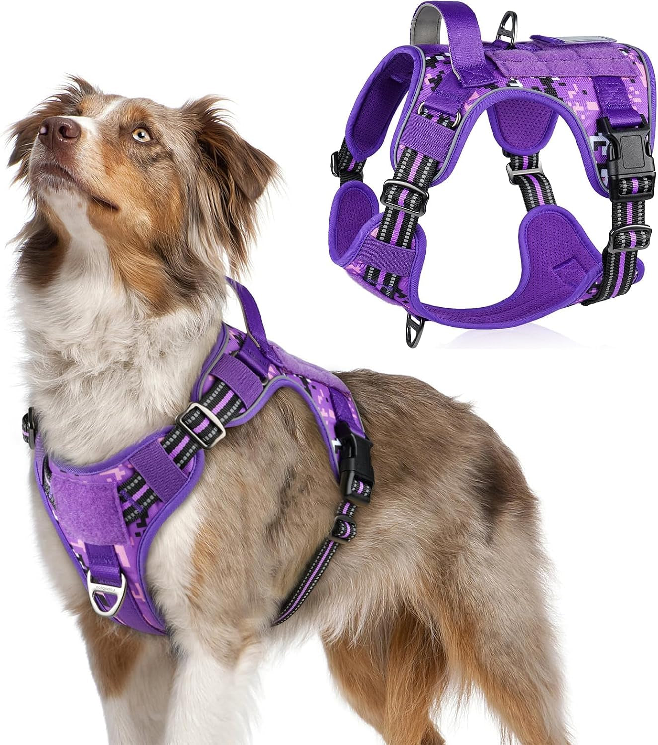 rabbitgoo-tactical-dog-harness-for-large-no-pull-military-service-vest-molle-handle-heavy-duty-adjustable-reflective-straps-easy-control-for-training-walking-black-large