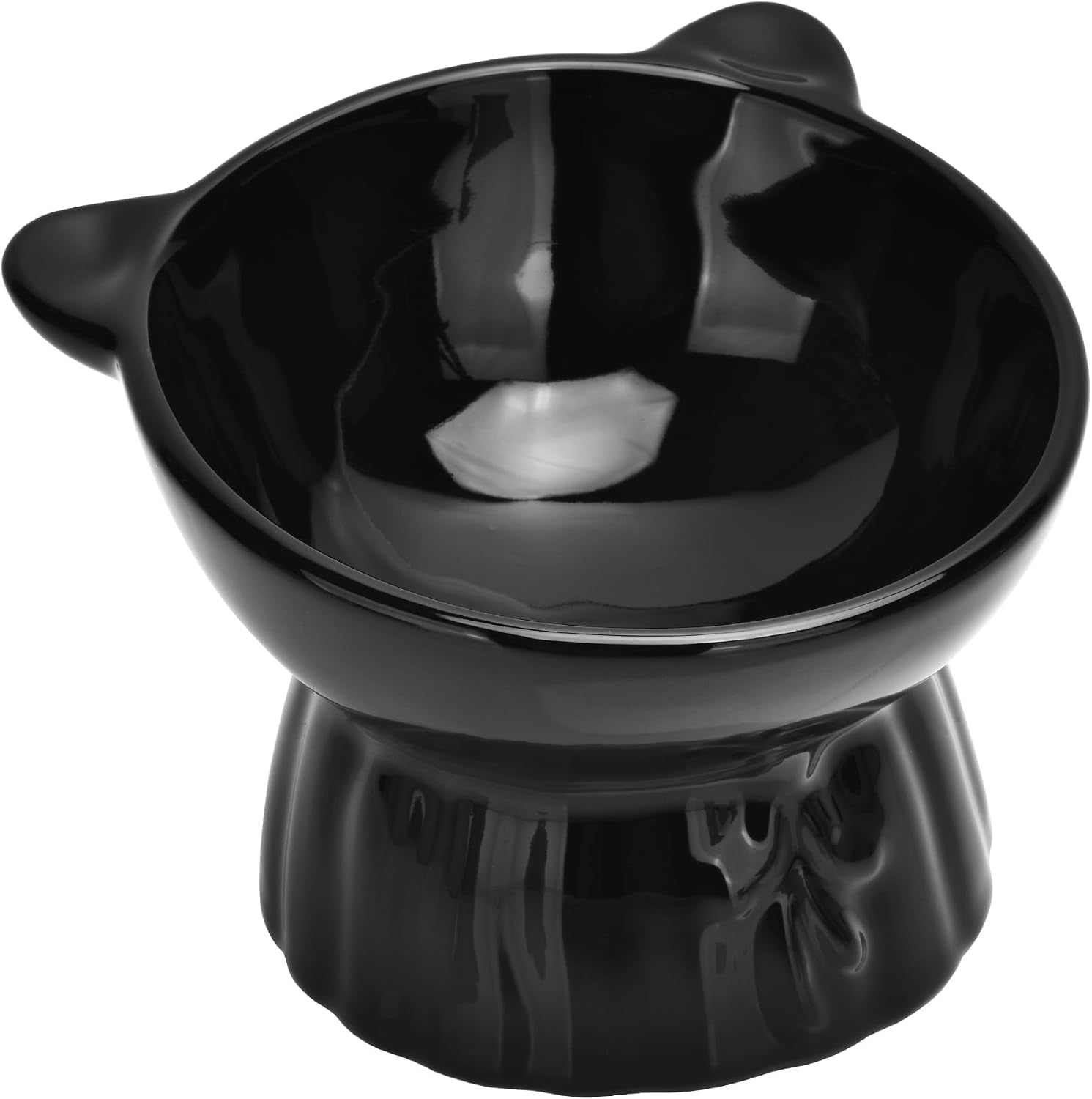 elevated-cat-food-bowl-8-oz-ceramic-raised-and-tilted-water-bowl-anti-vomiting-and-protect-pets-spines-dishes-for-fat-faced-cat-indoor-cats-kitten-small-dog-white