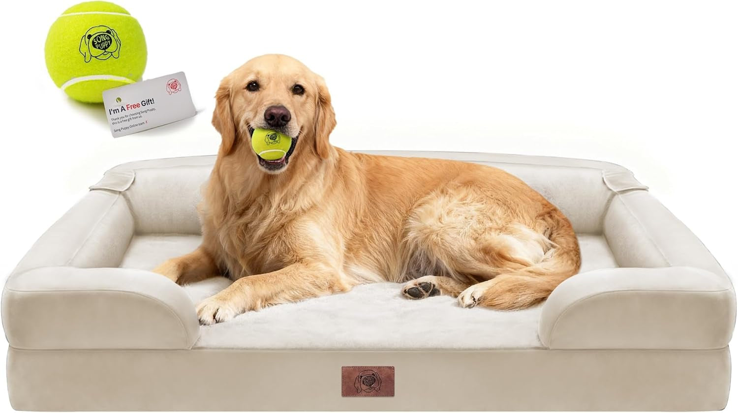 waterproof-orthopedic-dog-bed-for-extra-large-sized-dogs-memory-foam-pet-bed-sofa-with-bolster-dog-couch-with-washable-cover-non-slip-bottom-42x30-inch-grey