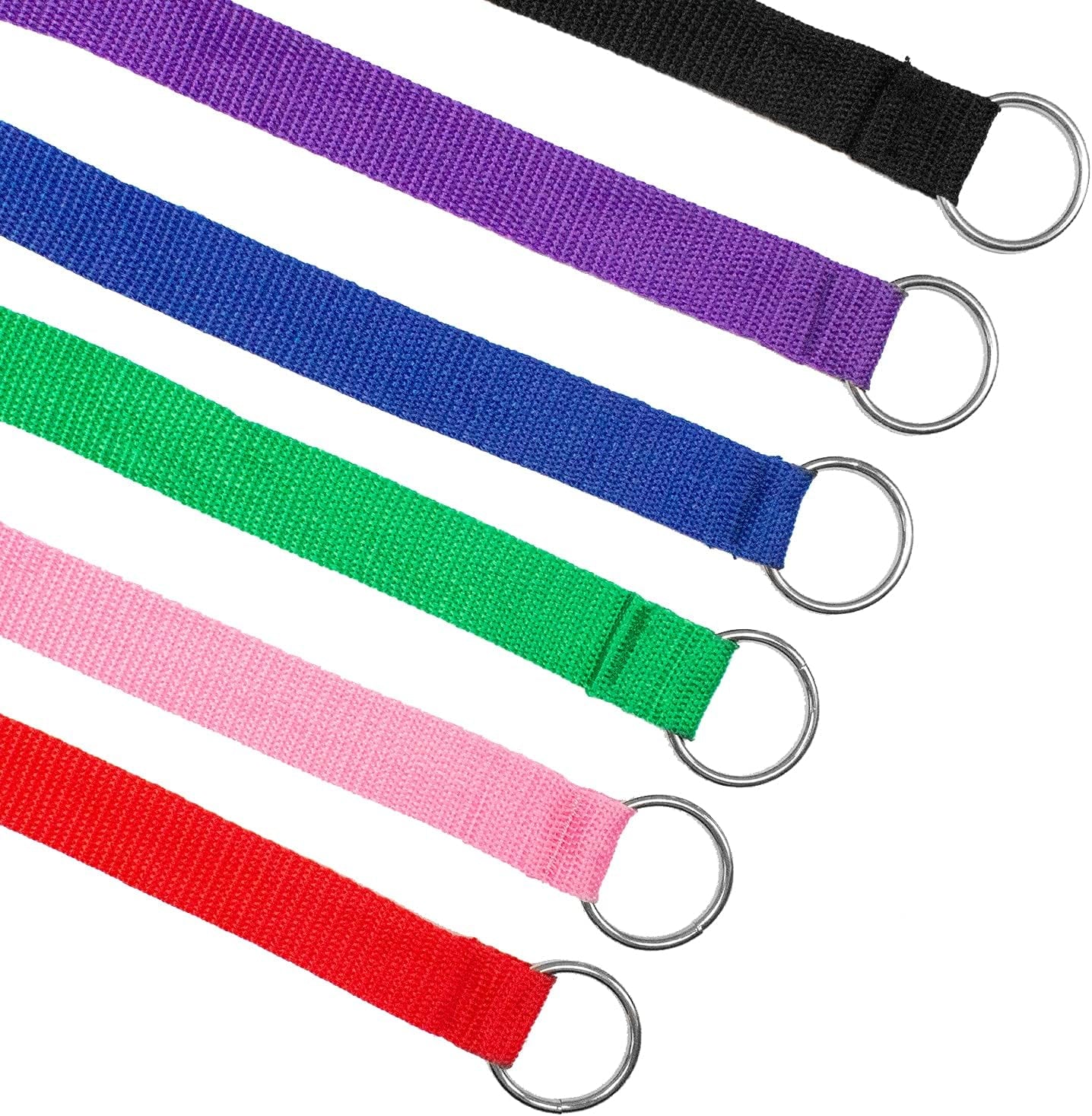 downtown-pet-supply-6ft-dog-kennel-slip-lead-leash-for-dogs-veterinarian-grooming-daycare-animal-rescue-supplies-one-size-fits-all-1-thick-24-pack
