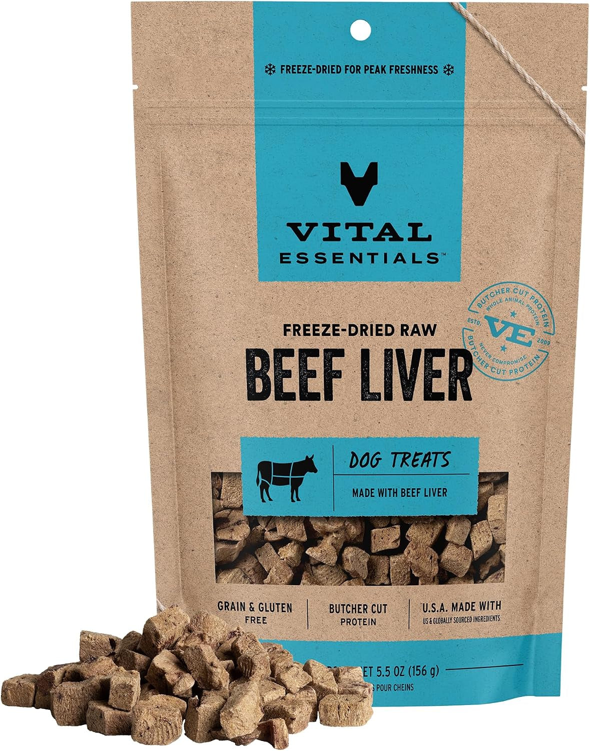 vital-essentials-freeze-dried-dog-treats-beef-liver-single-ingredient-premium-quality-grain-free-training-treats-for-dogs-2-1-oz-bag