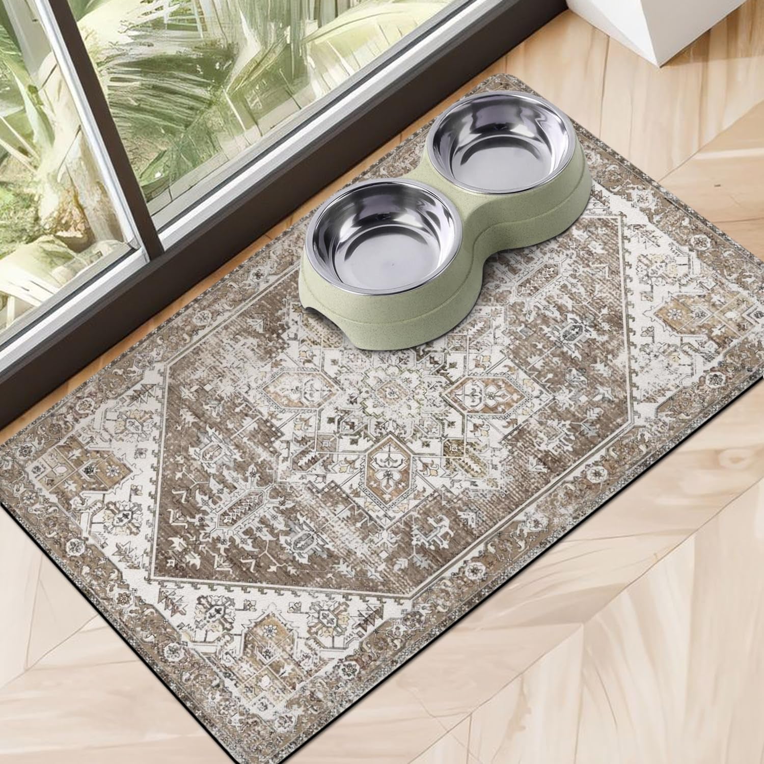 dog-food-mats-for-floors-absorbent-pet-cat-food-mat-non-slip-dog-bowl-mats-for-food-and-water-eco-friendly-boho-dog-placemats-feeding-mat-pet-supplies