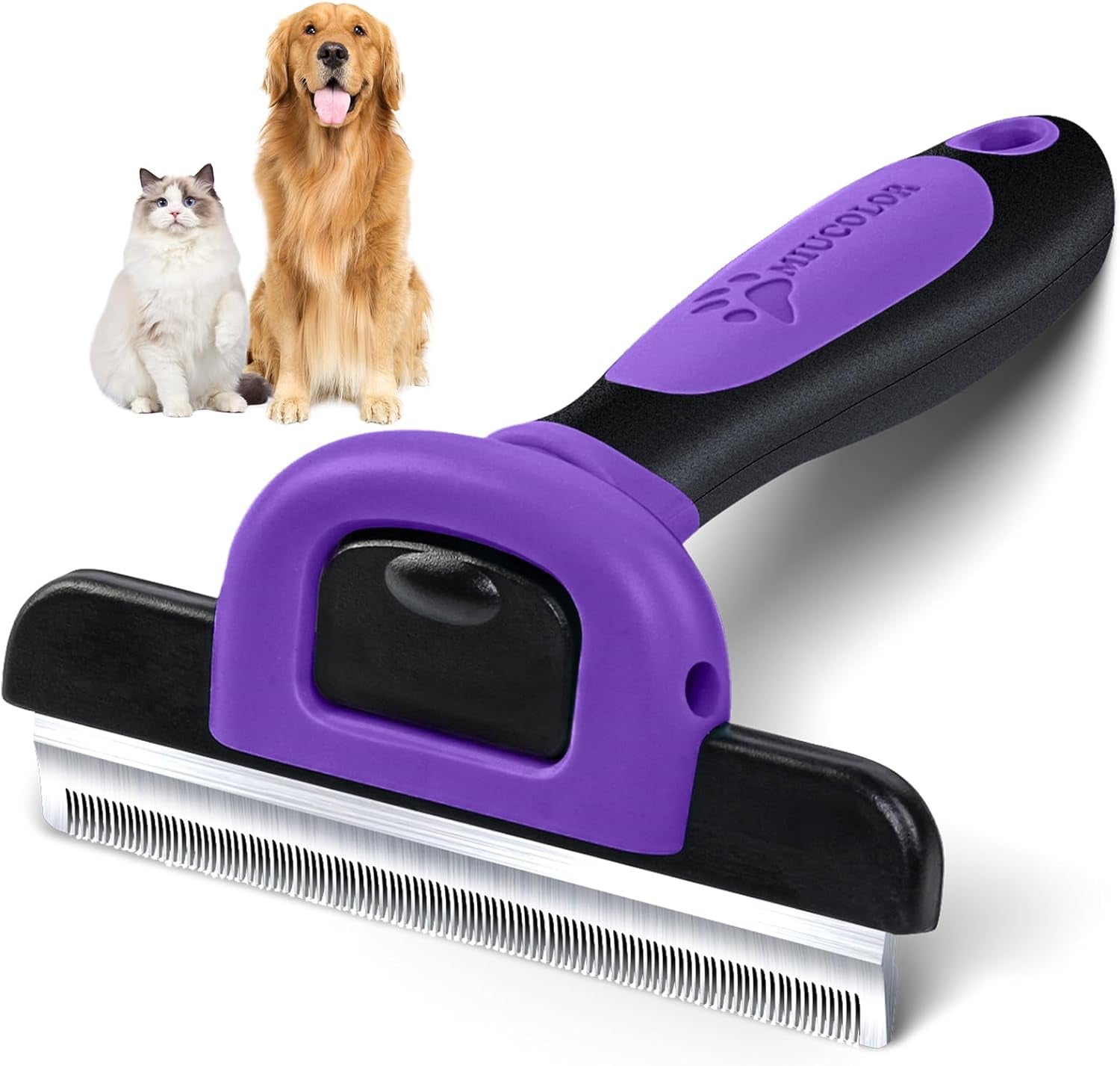 miu-color-pet-grooming-brush-deshedding-tool-for-dogs-cats-effectively-reduces-shedding-by-up-to-95-for-short-medium-and-long-pet-hair
