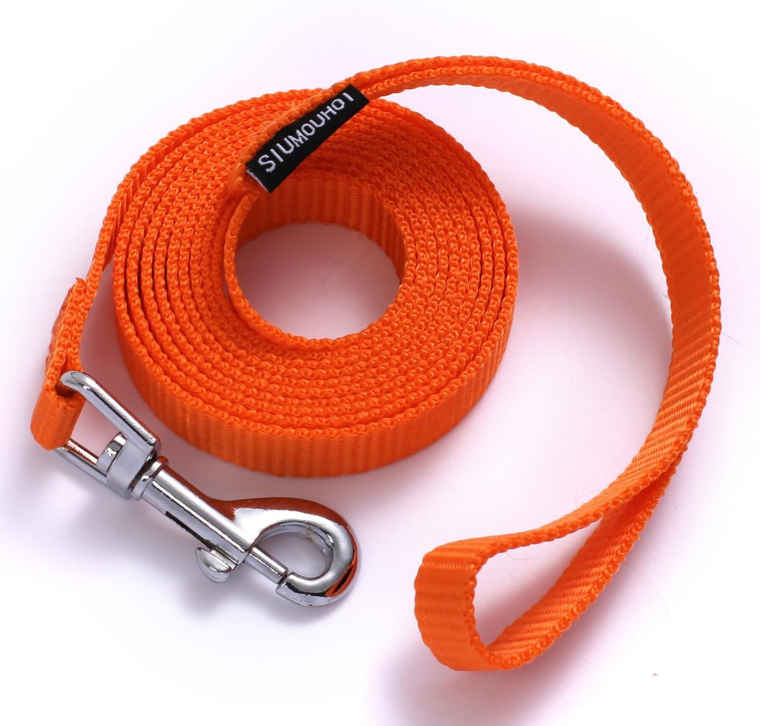6-ft-puppy-leashes-strong-traditional-style-leash-with-easy-to-use-collar-hook-dog-lead-great-for-small-and-medium-and-large-dog-pink-5-8-in-x-6-ft