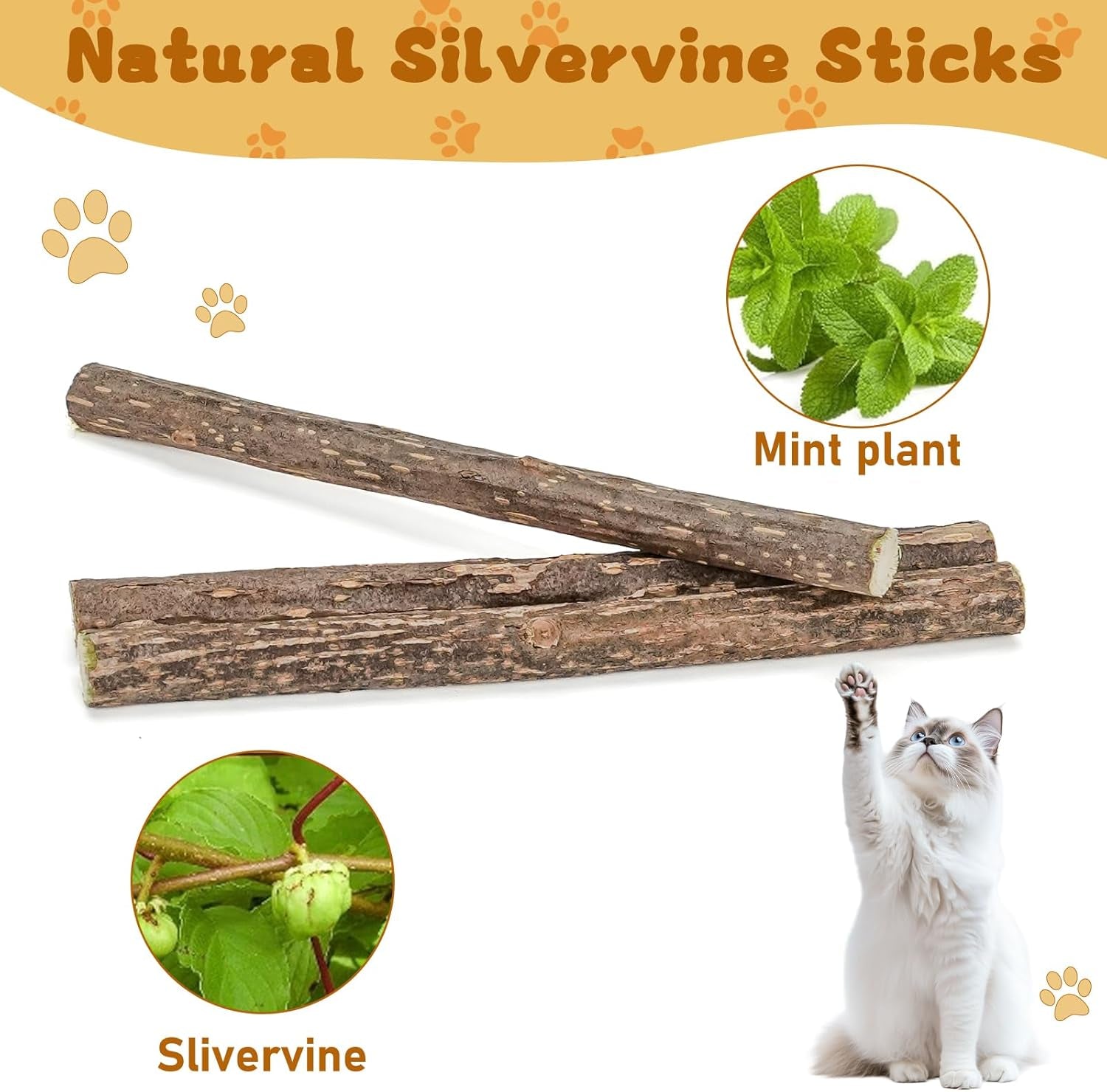 wolover-silvervine-sticks-for-cats-natural-catnip-matatabi-chew-sticks-teeth-molar-chew-toys-for-cat-kitten-kitty-at-least-12-pcs