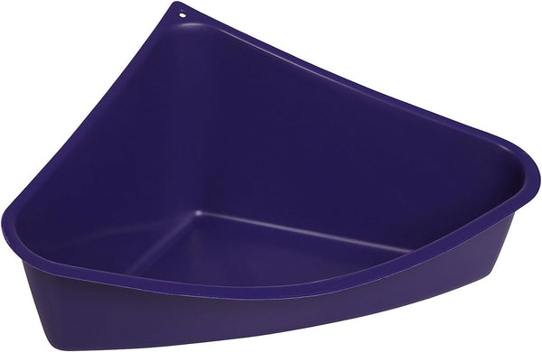 Lixit Corner Litter Pan for Ferrets, Rabbits, Rats, Guinea Pigs and Other Small Animals. (Blue Pack of 1)3