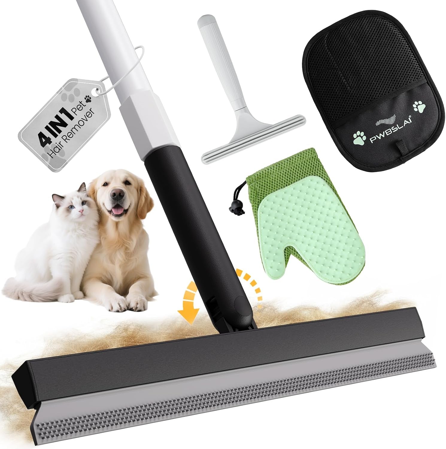 carpet-rake-for-pet-hair-removal-tool-4-in-1-pet-hair-remover-kit-for-dog-cat-fur-remover-contain-60-adjustable-rubber-broom-glove-magic-brush-and-scraper-for-furniture-short-pile-carpets-mats