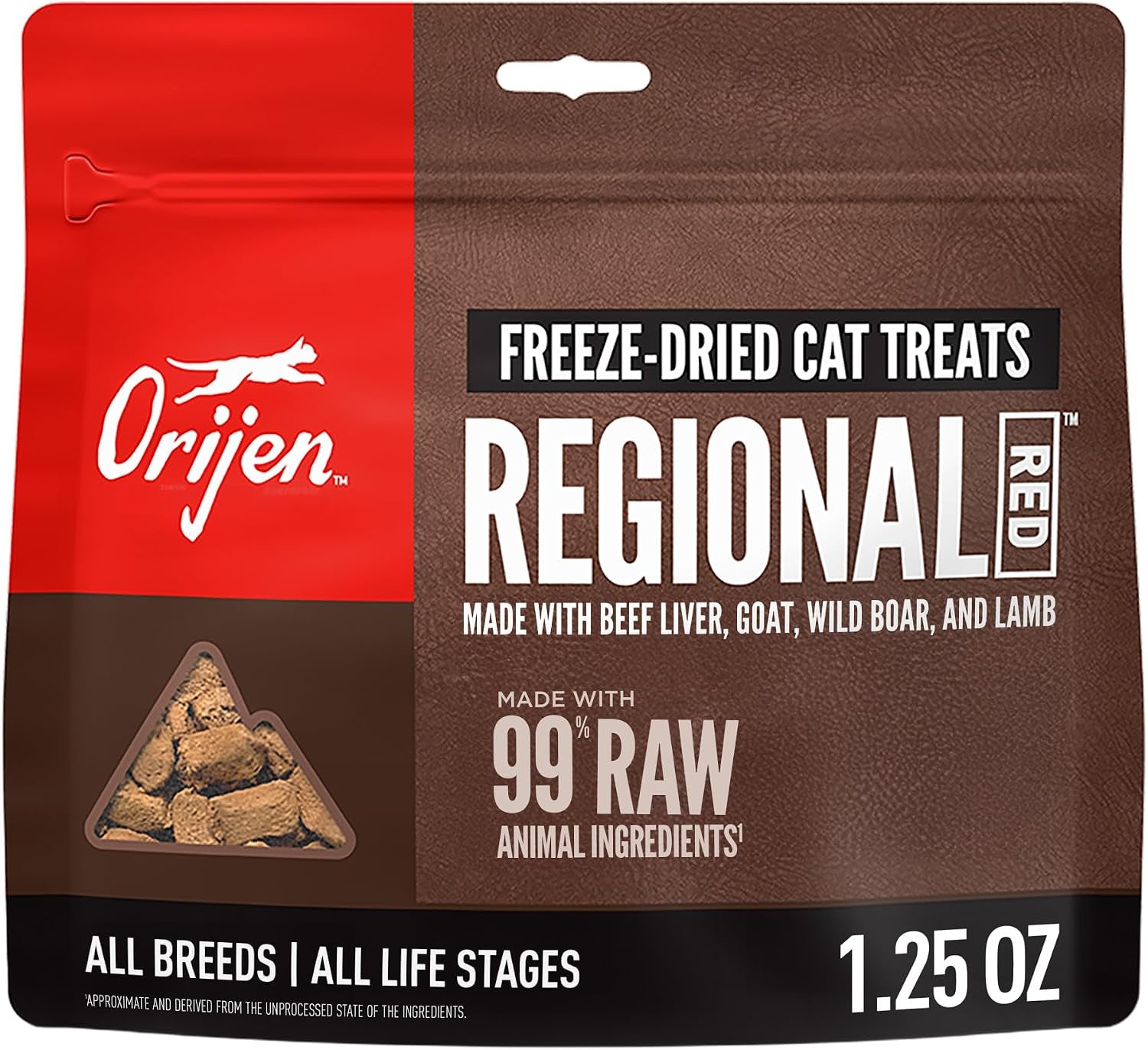 orijen-freeze-dried-cat-treats-regional-red-1-25oz-bag-99-animal-ingredients-freeze-dried-grain-free-high-protein-1-calorie-each-ideal-for-training-nutrients-locked-in