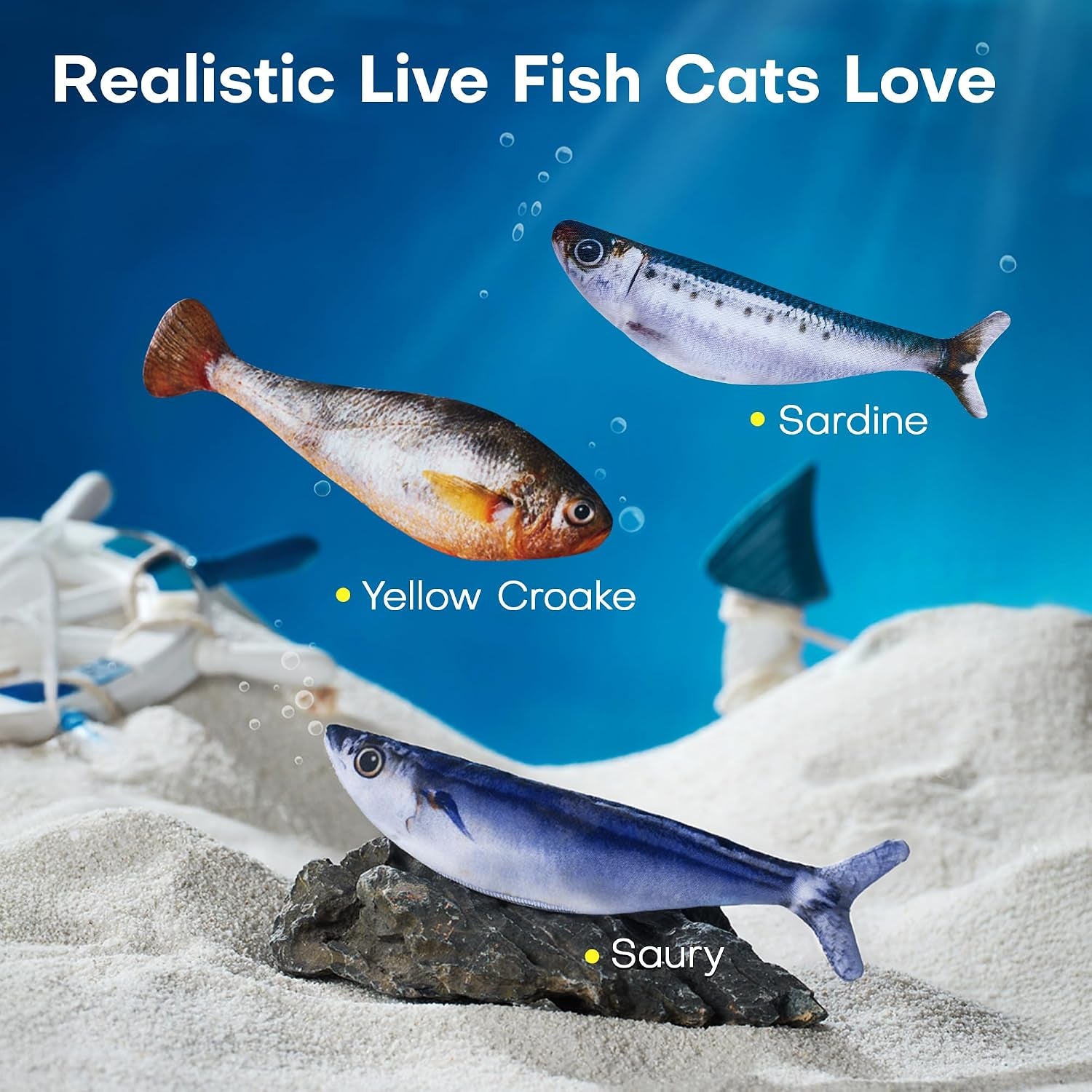 potaroma-cat-toys-bite-sized-flopping-fish-with-catnip-realistic-tap-activated-moving-kitten-kicker-3-floppy-mode-wiggle-fish-interactive-motion-kitty-exercise