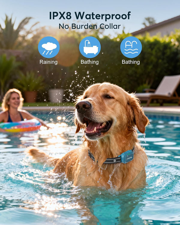 Dog Shock Collar - 4200FT Dog Training Collar with Remote, IPX8 Waterproof Electric Collar with 4 Training Modes, Security Lock, Rechargeable E-Collar for Dogs 10-120Lbs4
