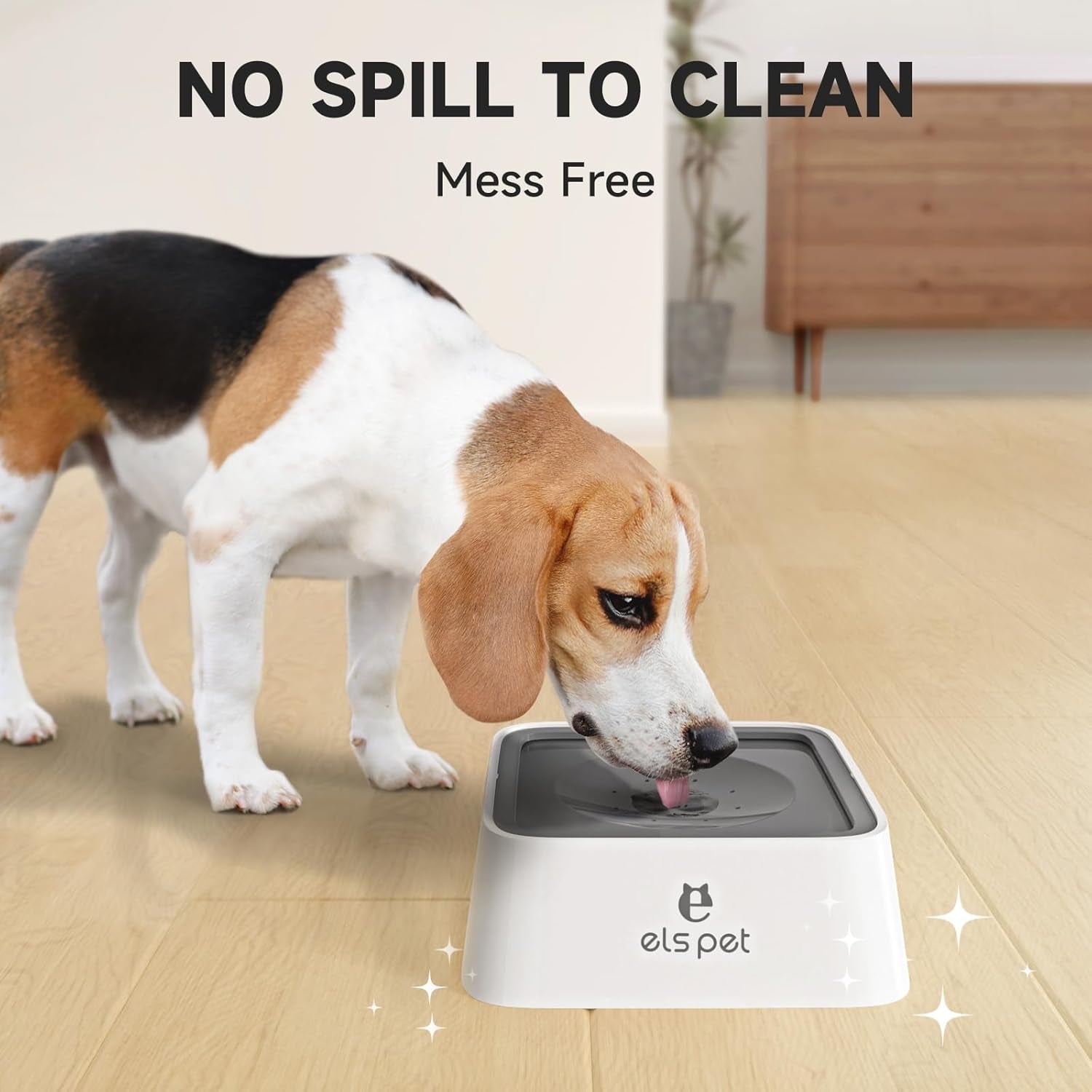 els-pet-grey-70oz-2l-no-spill-dog-cat-bowl-carbon-filter-water-dispenser-70oz-2l-floating-disk-slow-drink-activated-carbon-filter-dual-spill-proof-anti-slip-dishwasher-safe-medium-large-dogs