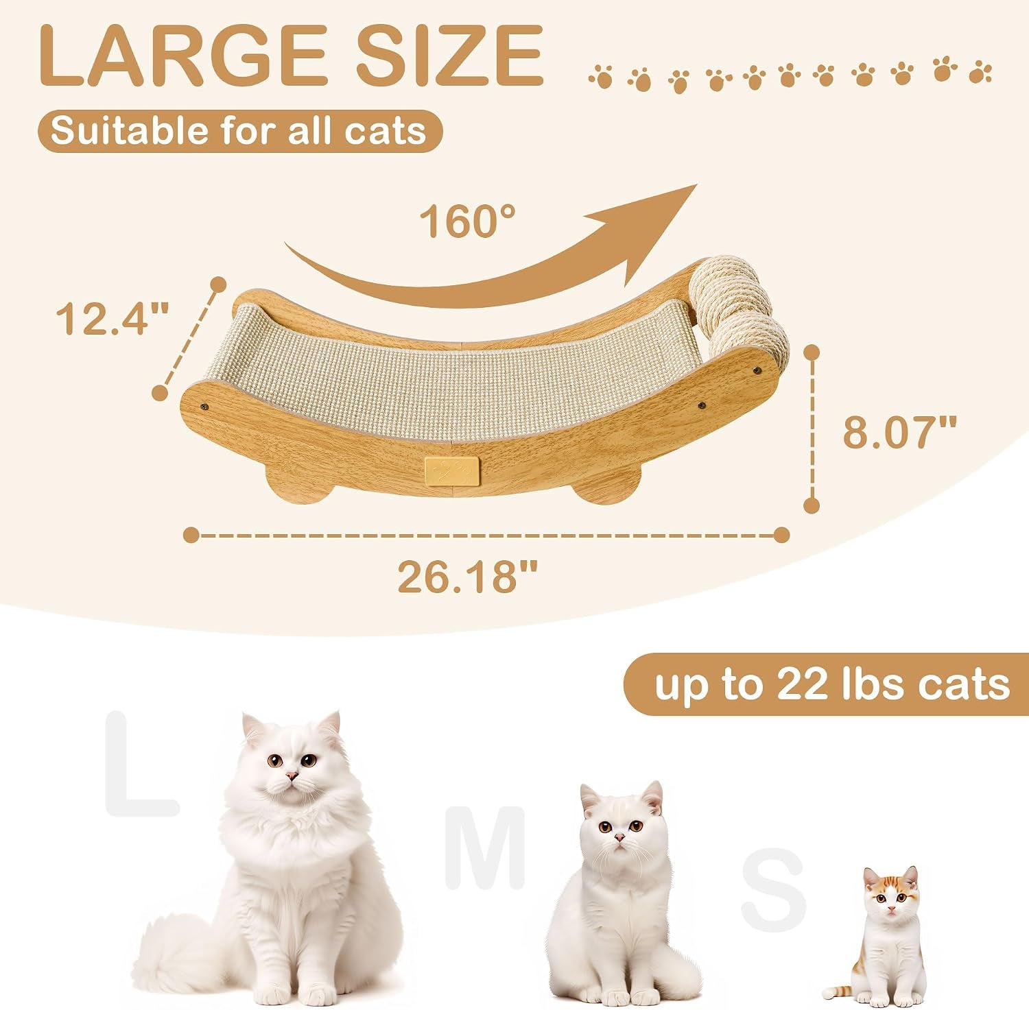 dwcn-3-in-1-large-cat-scratcher-bed-hammock-lounge-scratching-post-scratch-pad-with-3-natural-sisal-balls-furniture-protector-gift-for-indoor-cats