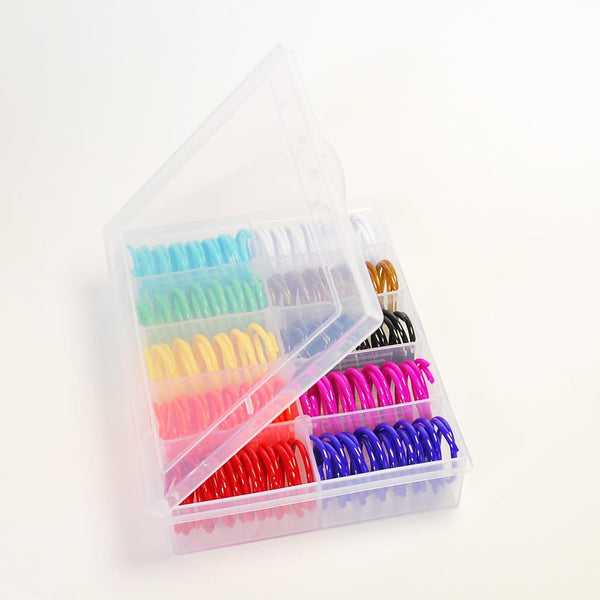 40Pcs 10 Colors Box Stored Springs for Indoor Cats, Cats Coil, Cat Interactive Toys, Cat Swatting Toy, Self-Play Toys, Hunting Toy, Kitten Spring5