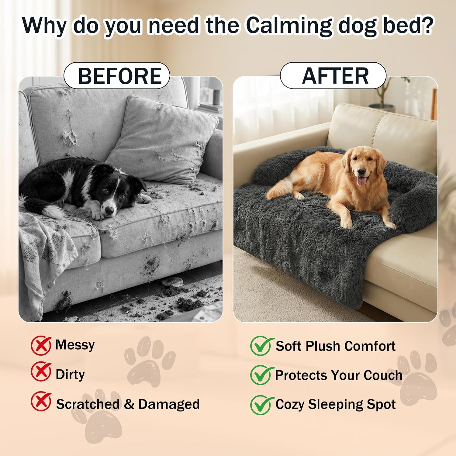 calming-dog-bed-for-couch-thickened-plush-dog-mat-with-raised-bolster-washable-pet-sofa-bed-furniture-protector-non-slip-dog-couch-cover-for-small-medium-large-dogs-cats-dark-gray-x-small