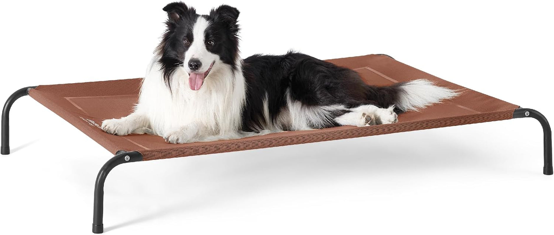 bedsure-outdoor-elevated-cooling-dog-bed-large-sized-dog-49in-grey-portable-raised-camping-pet-cot-hammock-breathable-teslin-mesh-weather-resistant-for-large-pets-up-to-85-lbs-easy-to-assemble