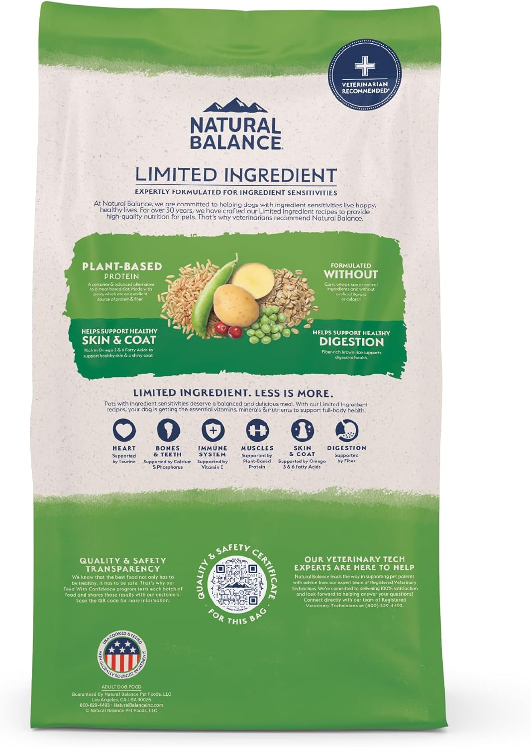 natural-balance-limited-ingredient-adult-dry-dog-food-with-vegan-plant-based-protein-and-healthy-grains-vegetarian-recipe-24-pound-pack-of-1