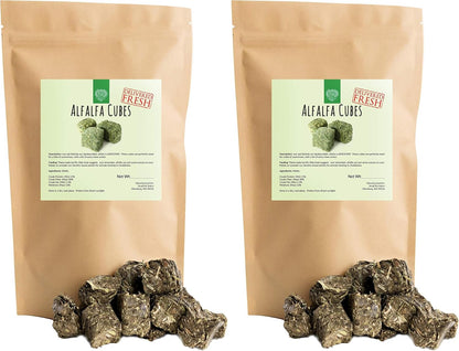 Small Pet Select - Straight Timothy Hay Cubes - 100% All Natural Timothy Hay, Not Blended - Delivered Fresh, Guarantee, (5 Lb) | 100% Natural Timothy, Not Blended, Delivered Fresh, Compressed Forage, for Chinchillas, Bunnies & Small Pets8