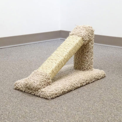 New Cat Condos Premier Tilted Scratching Post, Beige5
