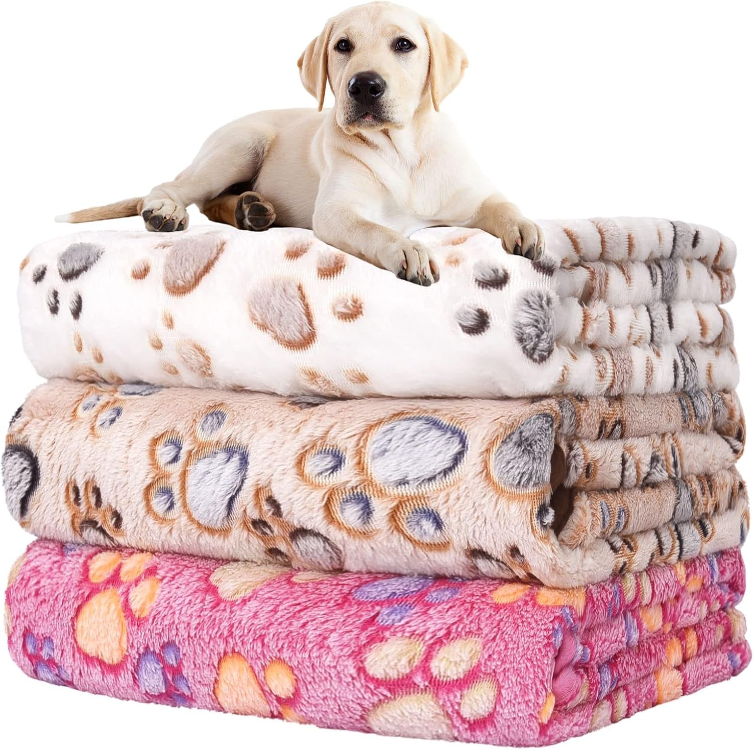rezutan-dog-blankets-for-3-pack-large-medium-pet-cat-soft-fuzzy-washable-blanket-comfort-flannel-suitable-for-dogs-kennels-beds-sofas-furniture-gifts-puppy-essentials-41-x-31-inch-black