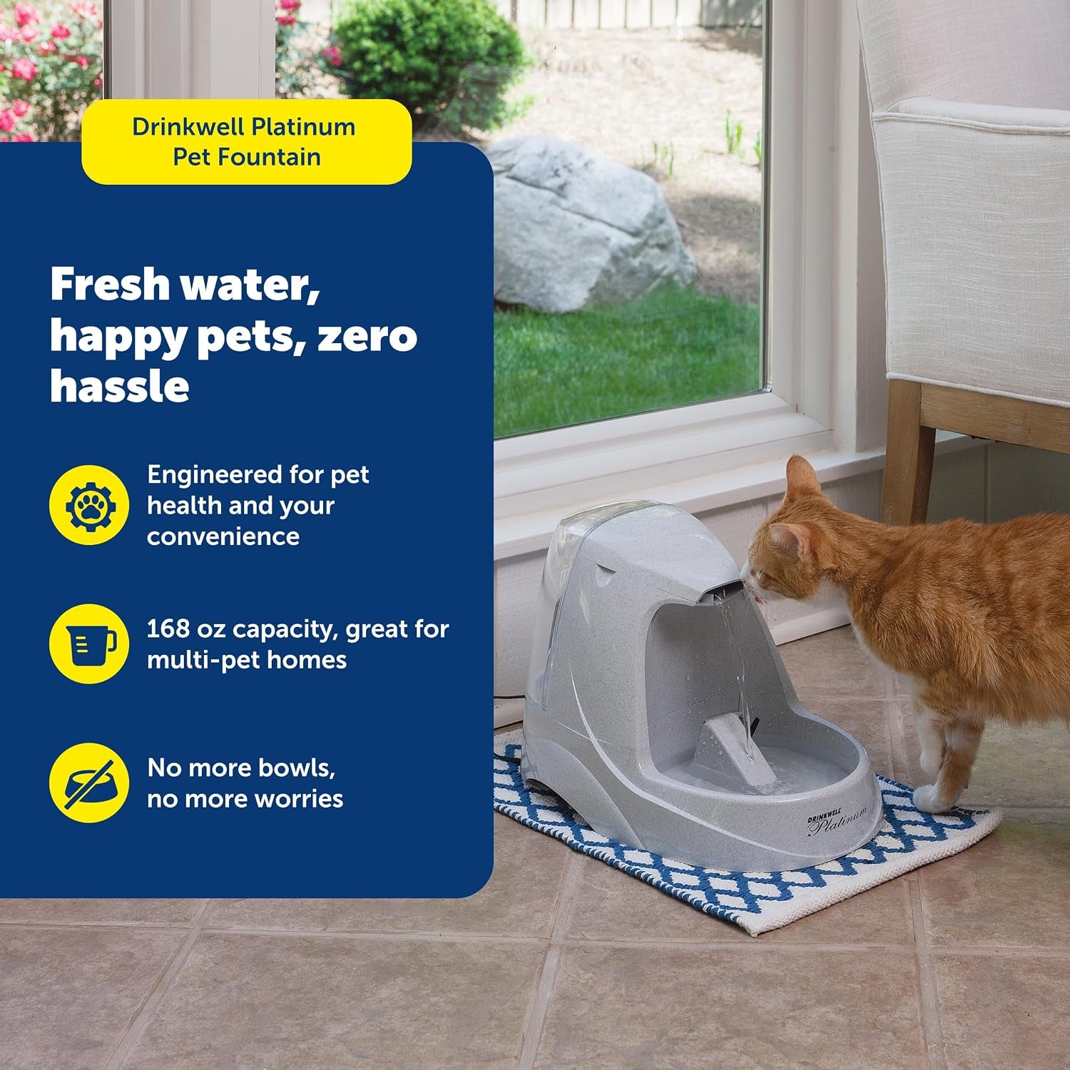 petsafe-drinkwell-platinum-cat-water-fountain-168-oz-5l-grey-free-falling-stream-encourages-drinking-dishwasher-safe-large-capacity-includes-replaceable-carbon-filter