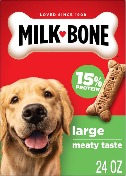 Milk-Bone Mini’S Original Biscuits, Mini Dog Treats, 6 Boxes | 6 (15-Oz.) Boxes, Tail-Wagging Meaty Taste, 15% Protein, 5 Calories per Treat14