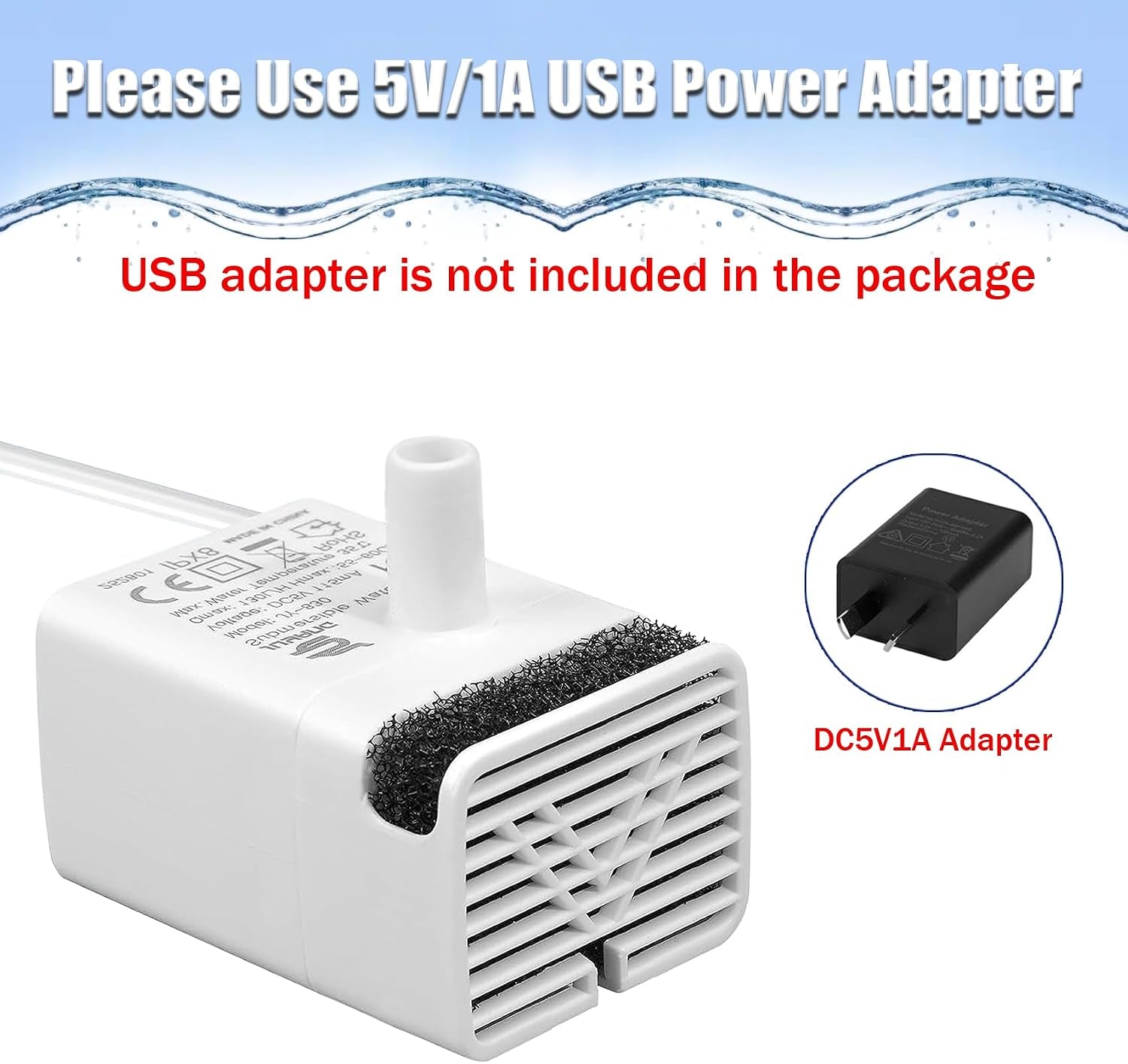 cat-water-fountain-pump-replacement-jy-830-submersible-motor-cat-fountain-pump-replacement-fountains-pump-for-stainless-steel-cat-dispenser-ultra-quiet-dog-drinking-fountain-pump