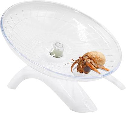 Hermit Crabs Wheel Toy, Hamster Running Wheel Toys, Small Animals Cage Accessory, Tank Accessory, Suitable for Hermit Crab Hamster Rat8
