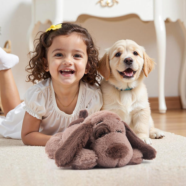 BEVERLYSHARK Beverly Shark Puppy Heartbeat Toy Dog Anxiety Relief Calming Aid Puppy Heartbeat Stuffed Animal Behavioral Training Sleep Aid Comfort Soother Plush Toy for Puppies Cats7