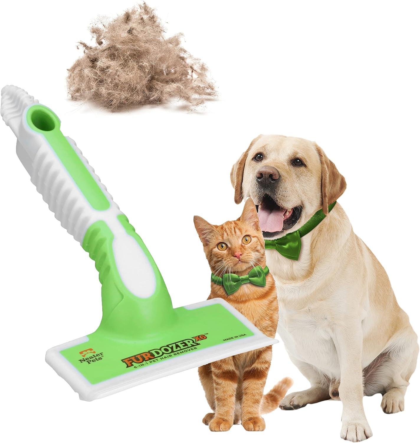 furdozer-pet-hair-remover-auto-detailing-tools-cat-dog-hair-remover-for-carpets-car-interiors-couches-bedding-pet-furniture-green-2-pack-x3-pro