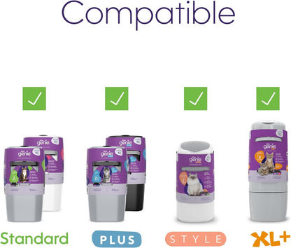 Litter Genie Refill Bags | Jumbo 2-Pack, 56 Total Ft | up to 8 Months of Supply in 2 Cartridges | Ultimate Odor Control Cat Litter Bags5