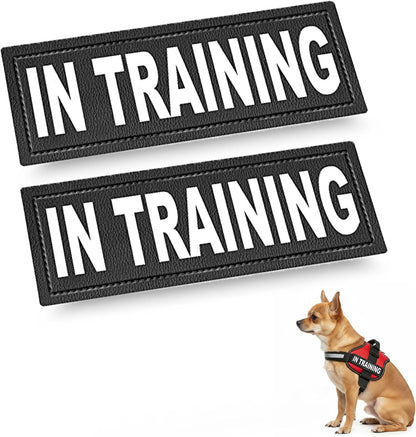 Industrial Puppy Emotional Support Dog Patch, Reflective XS 1 X 2.75 in | Clear Visibility, Durable Vest Patches for Identification, Compatible with Hook & Loop Vest Gear - XS 1X2.75 Inch16